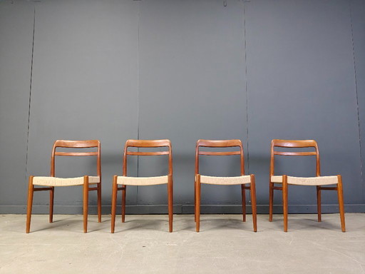 Vintage Alf Aarseth stoelen – model 145, jaren 60 – set van 4