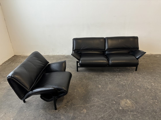 Image 1 of Gruppo di design Cassina Veranda in pelle