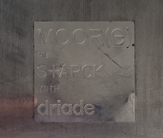 Philippe Starck - Driade - Poltrona in pelle bianca modello ‘Moore’ - Italia 2007 - Originale e marcata (photo 10 of 10)
