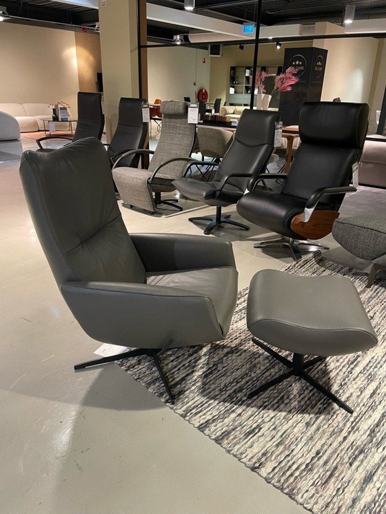 Image 1 of Jori Time-Out Smoke fauteuil met poef