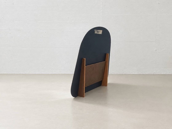 Specchio da terra vintage dalla forma organica con struttura in legno stile Mid-Century – Wood (photo 3 of 13)