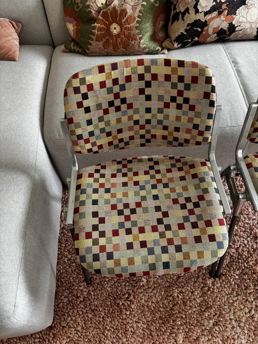 4x Porte en acier Castelli DSC106 Giancarlo Piretti, 1965