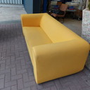 Superbe canapé jaune Jan de Bouvrie