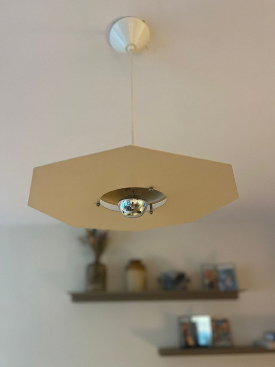 Image 1 of Lampe suspendue octogonale « OVNI » de DL Lamps Holland (années 1980)