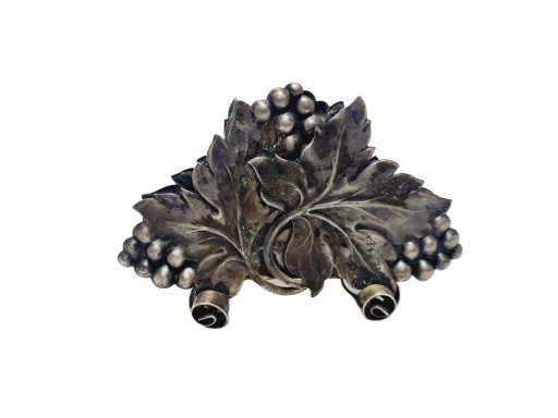 Porte-serviettes postmoderne de Hefra, Pologne, années 1960 – tafelaccessoires, Brass