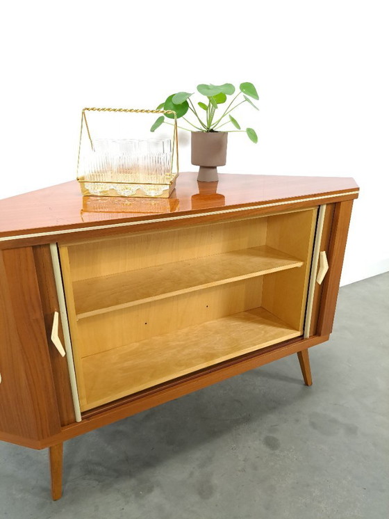 Image 1 of Mobile bar girevole di metà secolo, mobile bar