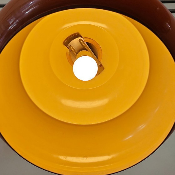 Image 1 of Suspension vintage en plastique marron