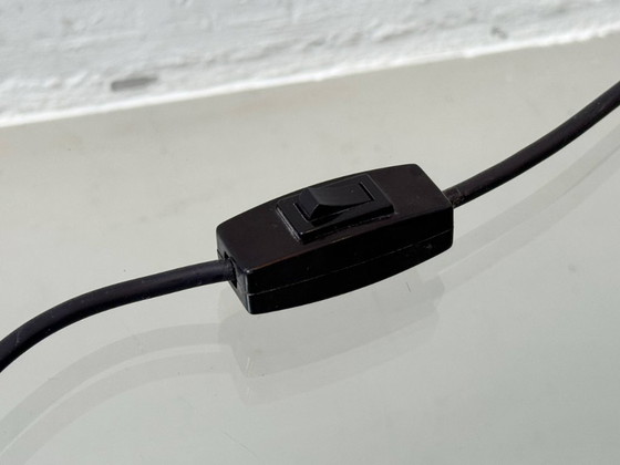 Image 1 of French Art Deco table lamp made of chrome-plated metal, 1930s