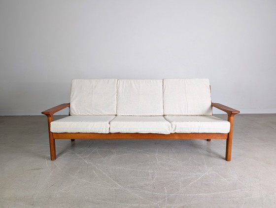 Image 1 of Original Juul Kristensen Midcentury Canapé Glostrup Teck 1960