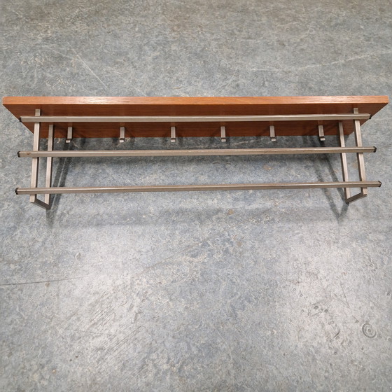 Image 1 of Appendiabiti da parete vintage in teak, anni '60