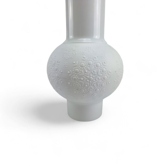 Image 1 of H&C Heinrich Selb Bavaria Biscuit porcelain vase white matt