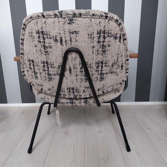 Woood, fauteuil relax merveilleusement confortable, Textile, Métal, Noir (photo 4 sur 5)