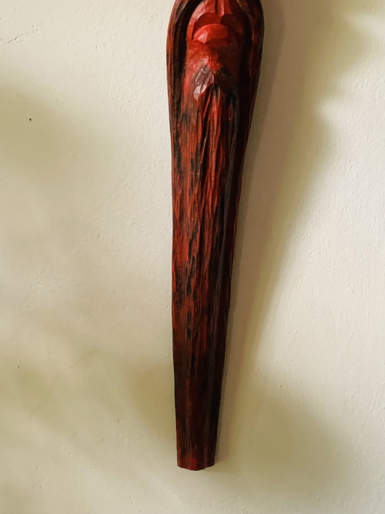 Rare Sculpture by Jean Pons (1913-2005) École de Paris – Wood (photo 4 of 15)