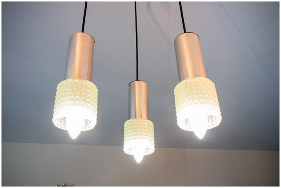 Image 1 of Suspension Space age 3 feux, 1960-70 