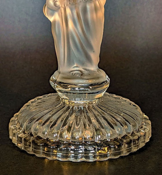 Image 1 of Large torch-style candlestick "The Water Carrier"