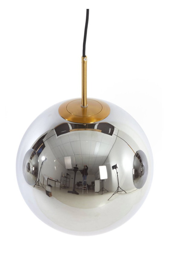 Image 1 of Lampada a sospensione Globo di vetro 40/48 cm