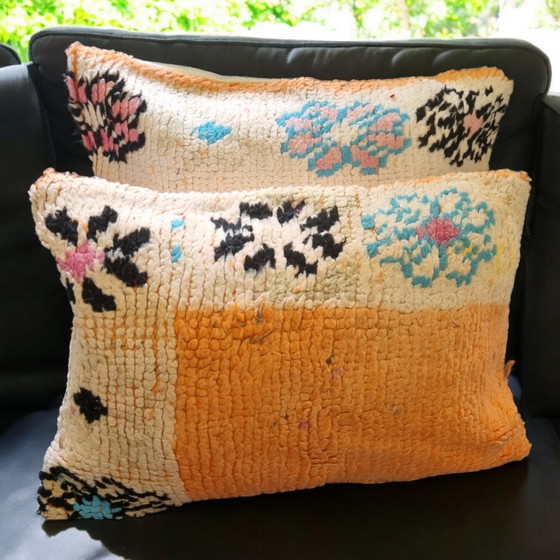 Image 1 of Marokkaanse kussen set, vintage sierkussen