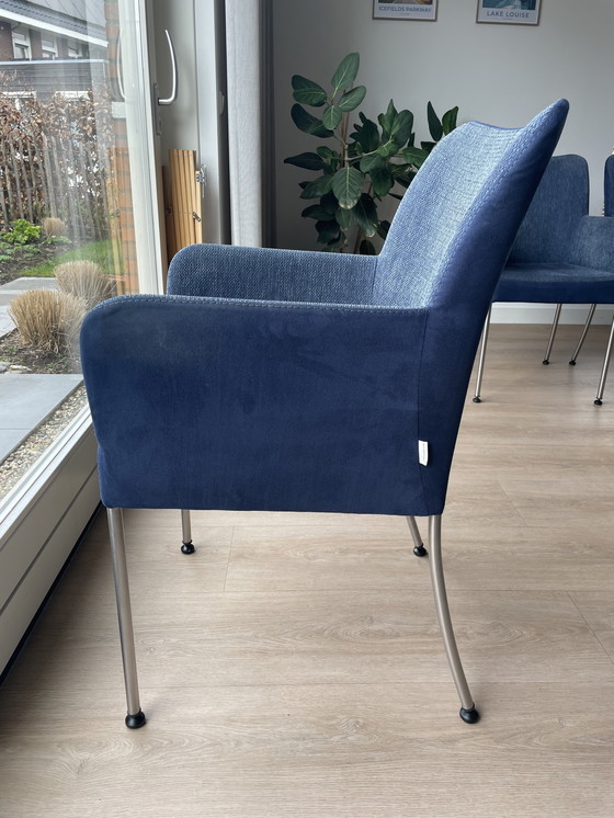 Image 1 of 4x Bert Plantagie Spargo Chaise de salle à manger
