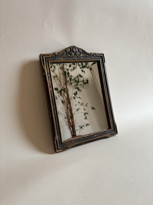 Antique Gilt Wood Mirror