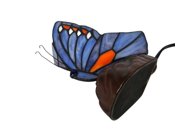 Image 1 of Mabrilux Lighting - 'Butterfly' - Tiffany style - ash and lead - bronze - 2000