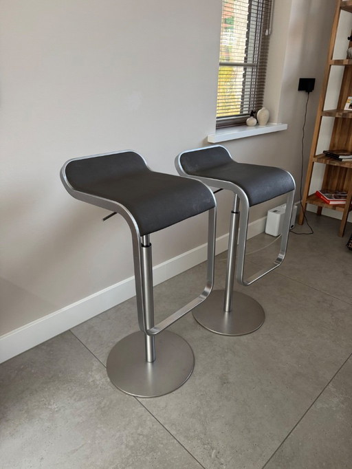 Lapalma LEM bar stool stainless steel