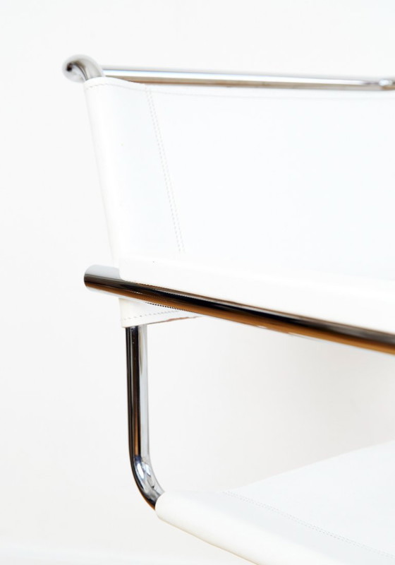 Set di 4 poltrone Modello S34 di Mart Stam per Thonet – Sedie da pranzo, Leather (photo 15 of 21)