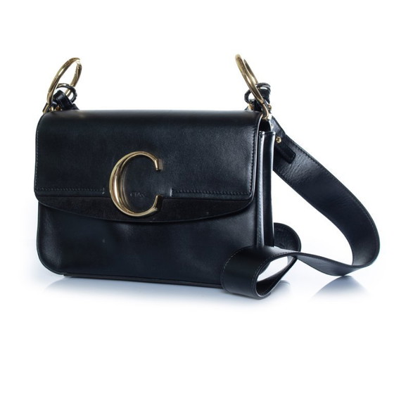 Bolso Chloé C de piel en color negro. – Chloe, Bolsos cruzados, Calfskin (photo 5 of 14)