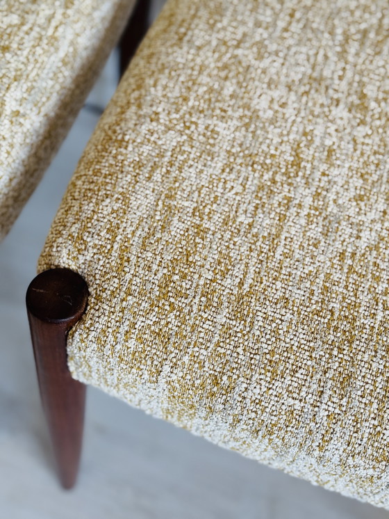 Image 1 of Set Of 4 Vintage Danish Chairs 1960s
