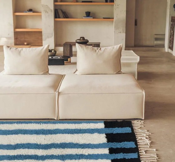 Handmade Moroccan rug 200cm x 300cm – Rugs & carpets, Wool, Modern (photo 3 of 6)