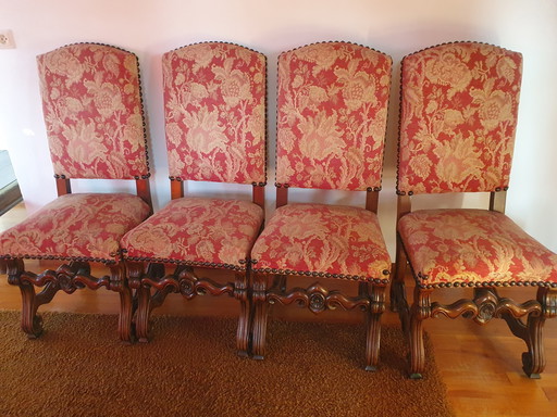 4x Dining Chairs Gobelin