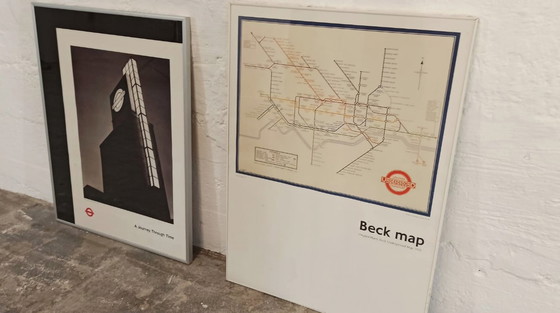 Image 1 of Poster of the Boston Manor Station Tower, London tube