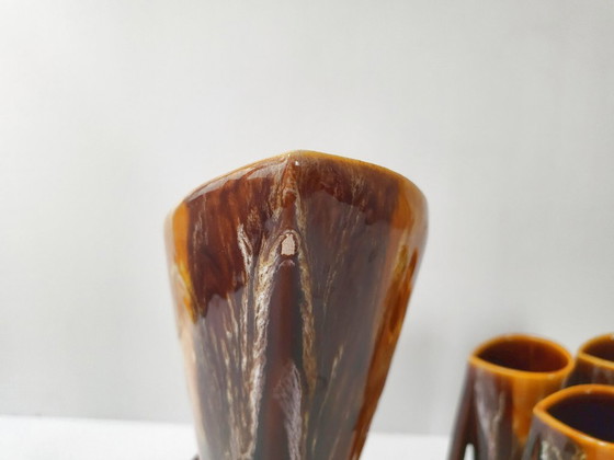 Image 1 of PRACHTIG SINAASAPPELSERVICE UIT DE JAREN 1960, MODERNISTISCHE VINTAGE KERAMIEK