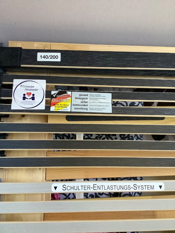 Image 1 of Sommier à lattes TriFlex Delux 44N 140x200 cm