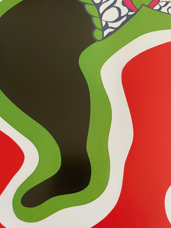 Image 1 of Niki de Saint Phalle (1930-2002), Leaping Nana, Manifesto della mostra 2016