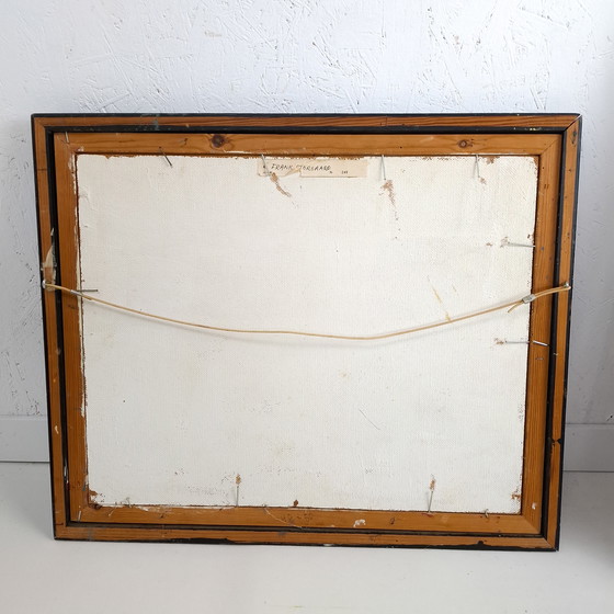 Image 1 of Abstract painting 1980s Frank Storgaard