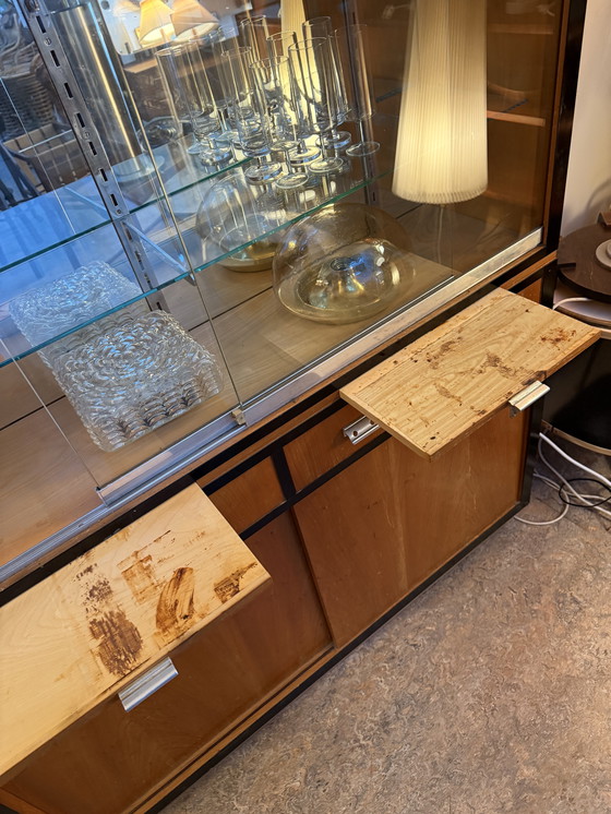 Image 1 of Vetrina vintage in noce anni '60