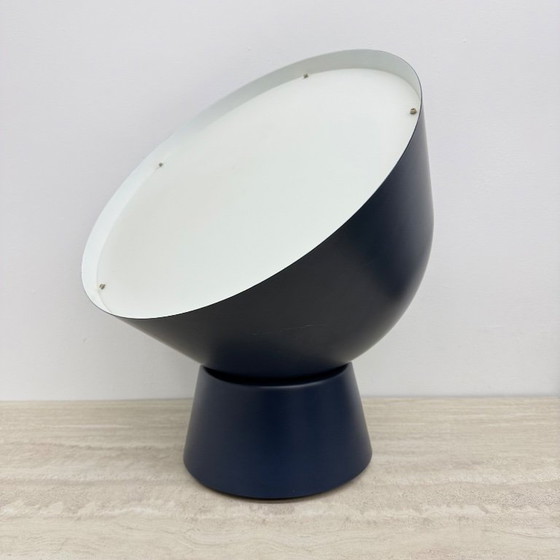 Swedish Blue Metal Floor Lamp by Ola Wihlborg for Ikea, 2000s, Table lamps, Modern (photo 3 of 15)