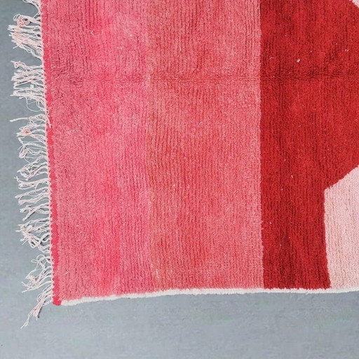 Tapis Beni Ouraine marocain fait main traditionnel 1,5/2,5 m