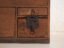 Antique Japanese tansu chest, Japan, circa 1910, Chest of drawers, Iron, Wood, Brown, Vintage (photo 35 of 40)