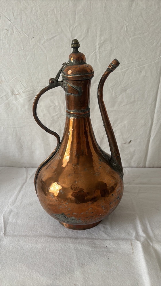 Image 1 of Pichet en cuivre antique