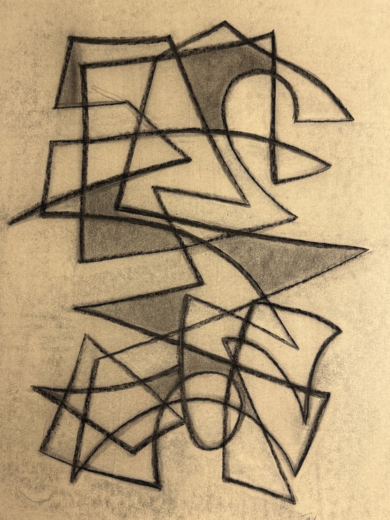 Image 1 of Seltenes Ölgemälde in Museumsqualität von Silvin Bronkart aus dem Jahr 1953