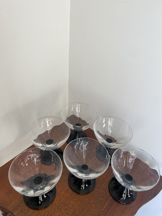 Image 1 of Set di 12 tazze da dessert retrò