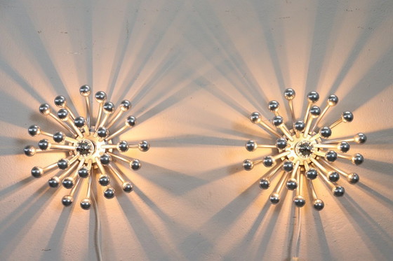 Image 1 of Wall or Table Lamps Pistillo Model by Studio Tetrarch for Valenti, 1970s, Set of 2