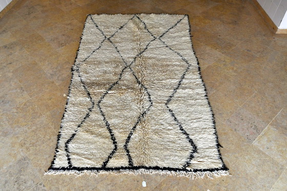 Image 1 of Tapis marocain vintage Beni Ourain - 252 x 141 cm