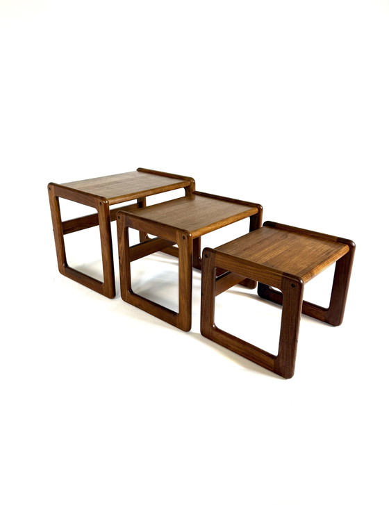 Image 1 of Vintage teak mimi set, Salin Nyborg '70
