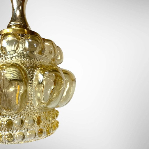 Vintage Glas Pendelleuchte