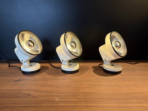 3x vintage Philips spot / wandlamp