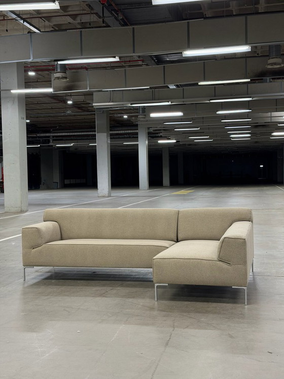 Design On Stock Bloq Sofa | Beige – Corner sofas, Textile (photo 7 of 12)