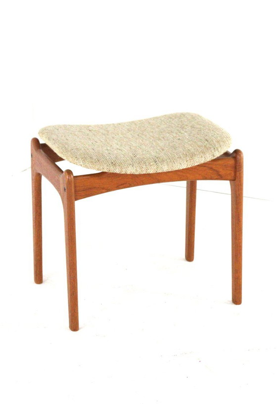 Erik Buch per O.D. mobler sgabello vintage danese – Sgabelli, Wood (photo 11 of 12)