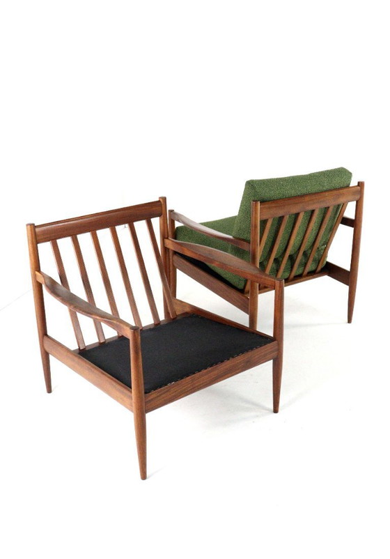 Image 1 of Fauteuil 'Gingst' vintage gestoffeerd 